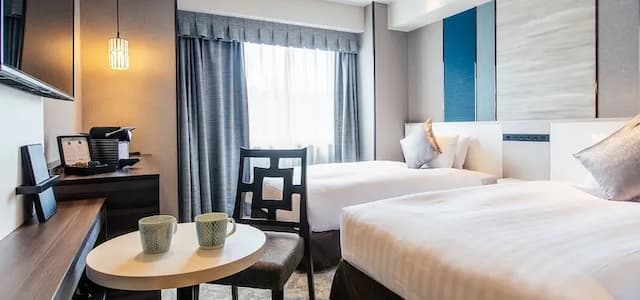 長崎日航城市飯店 ｜觀光通站步行4分/出島步行6分/長崎站電車12分-標準雙床房【不挑房】-4