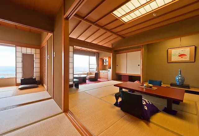 熱海温泉　お部屋食と源泉かけ流しの宿　ホテル貫一-海側和洋室セミスイート３８平方米-4