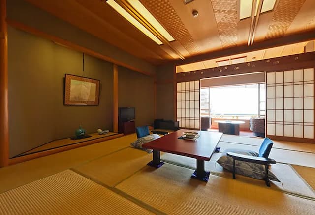 熱海温泉　お部屋食と源泉かけ流しの宿　ホテル貫一-街側１間和室お部屋任せ12畳３４平米-5
