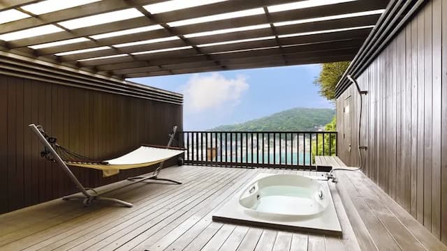 熱海溫泉 Relax Resort飯店｜熱海站開車5分-雙床房附陽台露天浴池【不挑房】-2