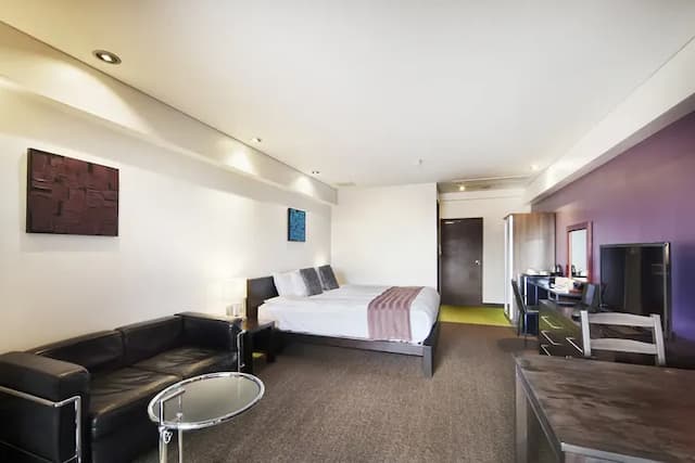 熱海溫泉 Relax Resort飯店｜熱海站開車5分-現代雙人房:附陽台露天浴池【不挑房】-2