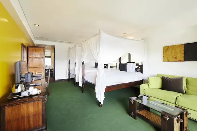 熱海溫泉 Relax Resort飯店｜熱海站開車5分-度假角隅雙床房【不挑房】-2