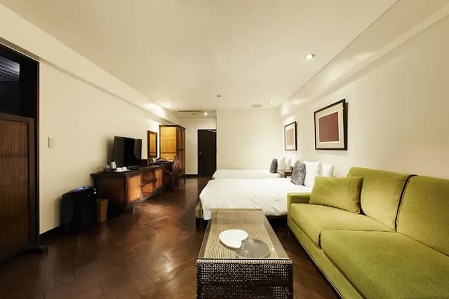 熱海溫泉 Relax Resort飯店｜熱海站開車5分-雙床房:附景觀按摩浴缸【不挑房】-2