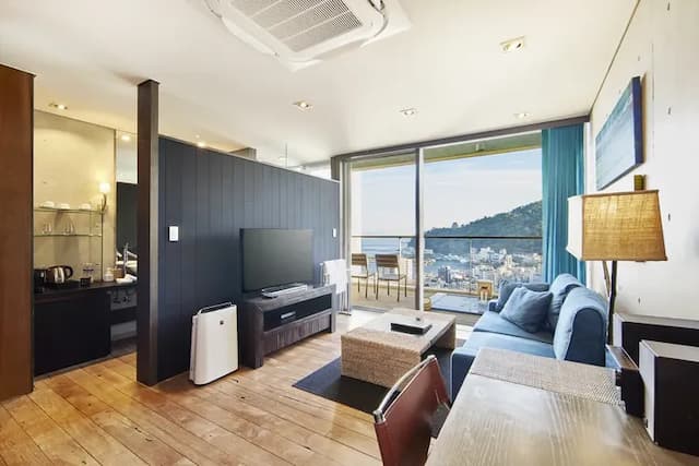 熱海溫泉 Relax Resort飯店｜熱海站開車5分-離館 景觀雙人房:附露天浴池【不挑房】-2