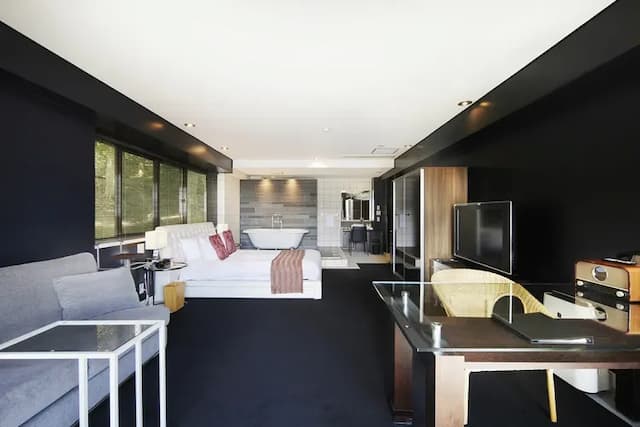 熱海溫泉 Relax Resort飯店｜熱海站開車5分-現代角隅雙人房【不挑房】-2