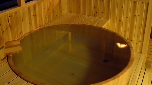 Japanese-style room 12.5 tatami mats to Tsukimidai terrace [Open-air bath with free-flowing hot spring] *This is an image