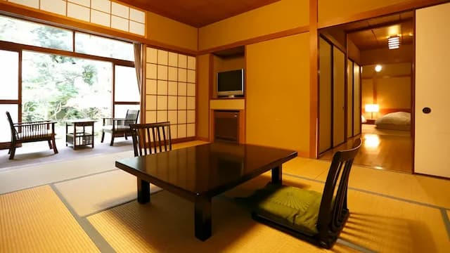 [Main building Japanese-style room 54㎡] A Japanese-style room with a different expression for each room, a calm atmosphere unique to Kikuya (example)