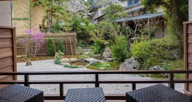 Kikuya Ryokan (ex Yukairo Kikuya)-[New Building/Kaze Narrator/Garden side 29 square meters] Terrace [Japanese room] [Non-smoking]-6