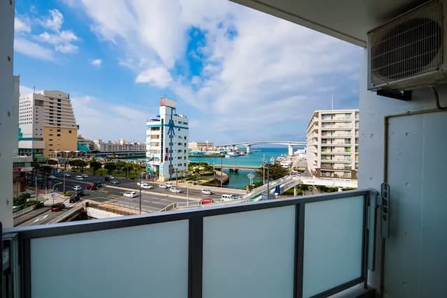 View from floor above 501