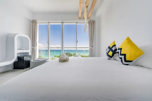 Cat at Greece-Double Room with Sea View and Balcony-4