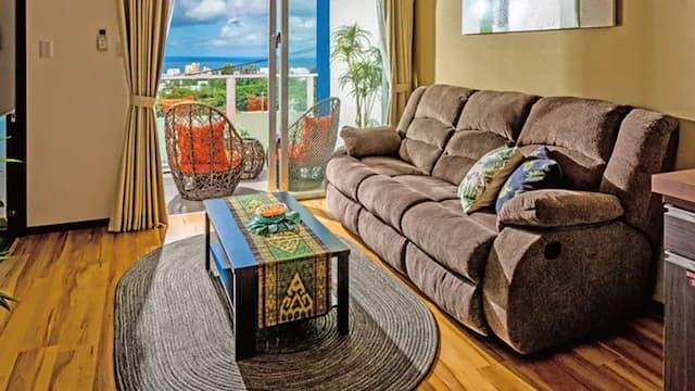 ザ・サンセットビレッジ沖縄北谷-[Upper Floor / Sea Side] Sky Deluxe Twin / 1LDK-1