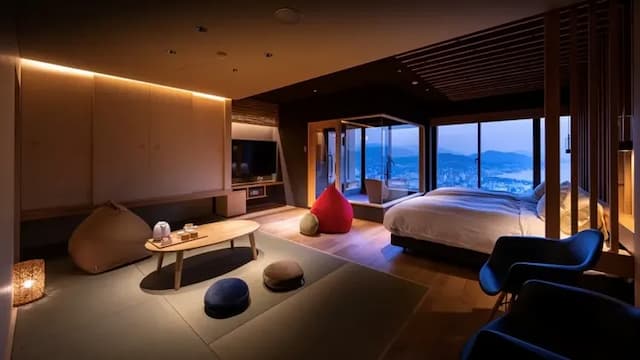 長崎飯店｜立山夜景/長崎車站開車10分/近諏訪神社-精緻套房｜附桑拿【不挑房】-7