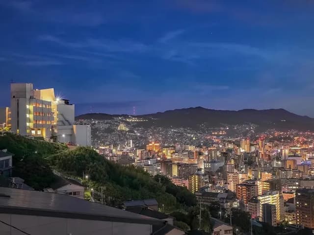 長崎飯店｜立山夜景/長崎車站開車10分/近諏訪神社-和室【不挑房】-6