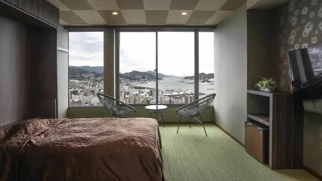 長崎飯店｜立山夜景/長崎車站開車10分/近諏訪神社-洋室【不挑房】-2