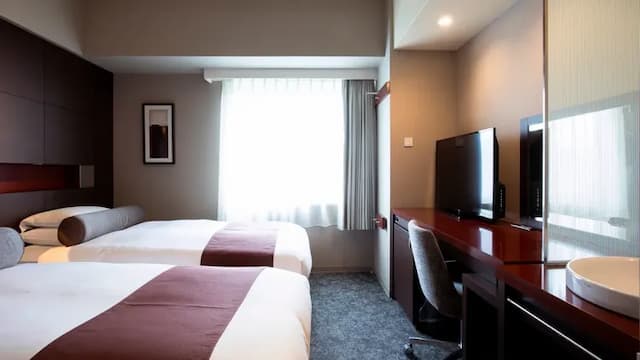 長崎S-PERIA飯店｜長崎車站步行8分/五島町站步行2分/近夢彩都購物中心-大雙床房【不挑房】-1