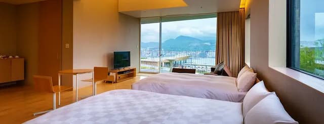 長崎花園露臺渡假飯店｜稲佐山夜景/露天泳池/來往長崎車站免費接駁-花園套房【不挑房】-1