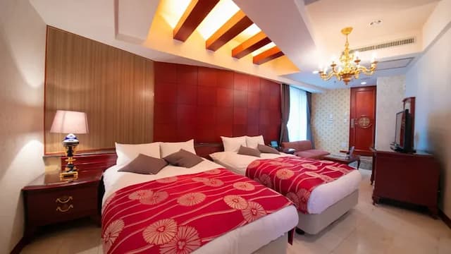 長崎協奏曲飯店｜原爆資料館站步行4分/近山王神社/近平和公園-豪華轉角雙床房【不挑房】-10