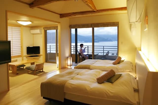 時間を旅する宿　海のはな-離れ貴賓室【十三夜】和洋室-7