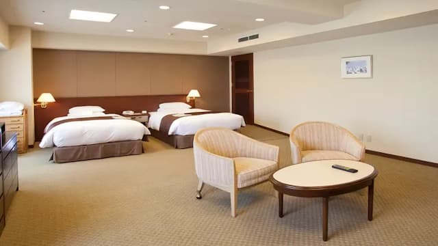 新長崎飯店｜JR長崎車站步行7分/緊鄰AMU PLAZA長崎/近出島-無障礙豪華雙床房【不挑房】-2