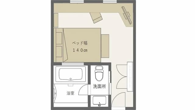 JR東日本METS飯店 新潟｜新潟站連通-高級小雙人房【不挑房】-2