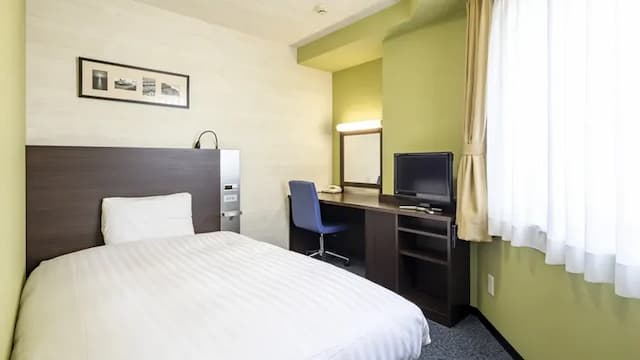 康福飯店 新潟站前｜新潟站步行3分-高級單人房【不挑房】-1