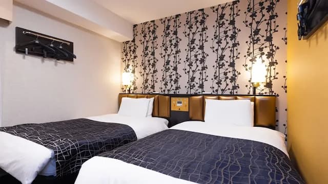 APA飯店 新潟古町｜新潟站開車7分/近瑪淋匹亞水族館-隨機雙床房【不挑房】-1