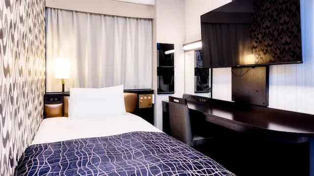 APA飯店 新瀉東中通｜新潟站開車8分/近瑪淋匹亞水族館-標準單人房【不挑房】-1