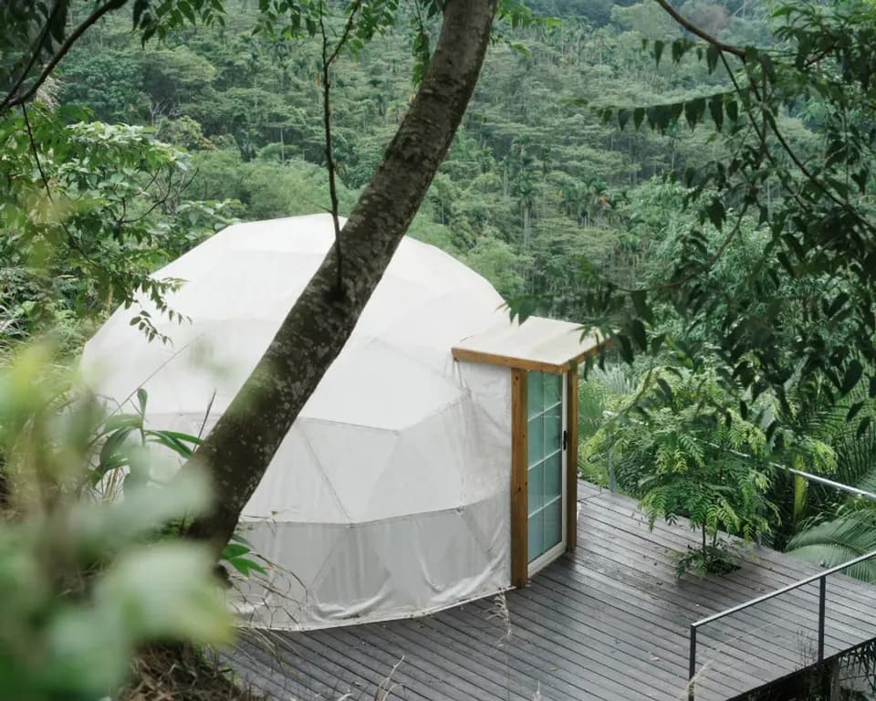 森山谷 星空帳篷