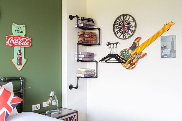 異宿風巢景觀旅店｜可10人包棟｜-園景豪華雙人房-附陽台-301-9