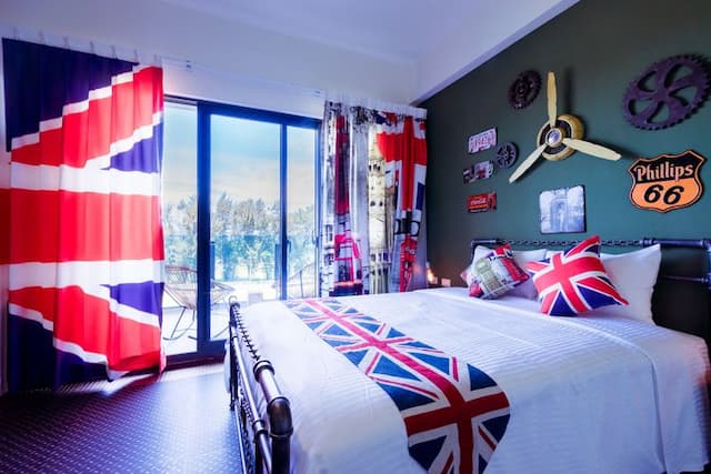 異宿風巢景觀旅店｜可10人包棟｜-園景豪華雙人房-附陽台-301-10