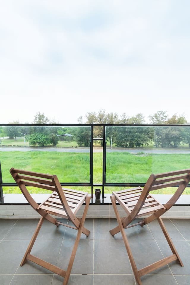 異宿風巢景觀旅店｜可10人包棟｜-園景高級雙人房-附陽台-401-7