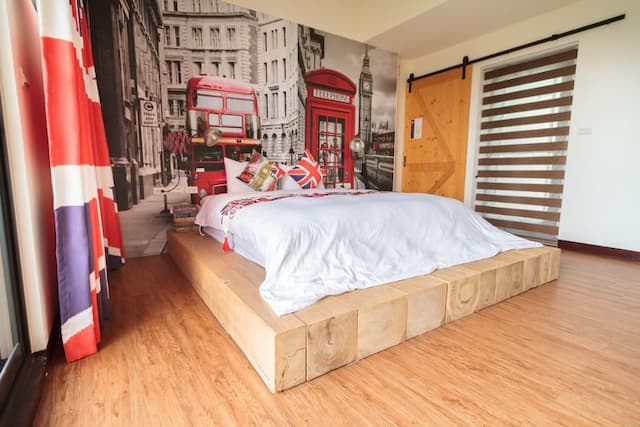 異宿風巢景觀旅店｜可10人包棟｜-園景高級雙人房-附陽台-401-3