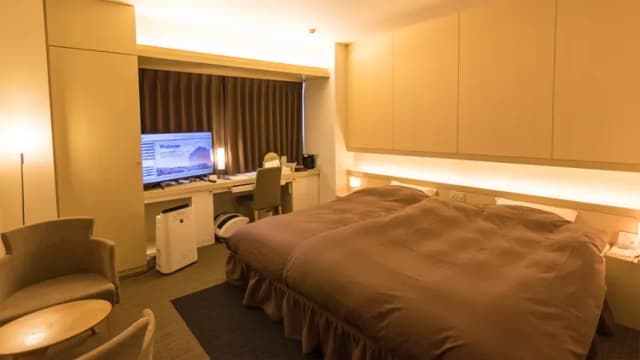 The largest deluxe Hollywood in the hotel. You can also enjoy special equipment such as an air purifier and special linen.