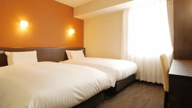 AB飯店 岐阜｜岐阜站徒歩5分/岐阜城開車9分-雙床房【不挑房】-1