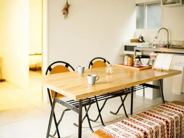 CAFE & Petit Hostel ROUTE-Deluxe Dormitory-9