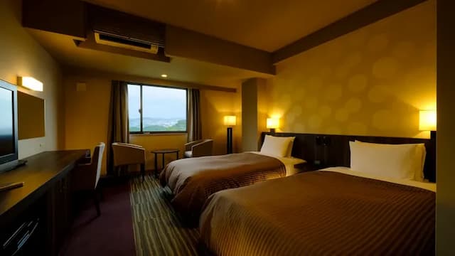 稲佐山観光ホテル-本館ツインルーム-1