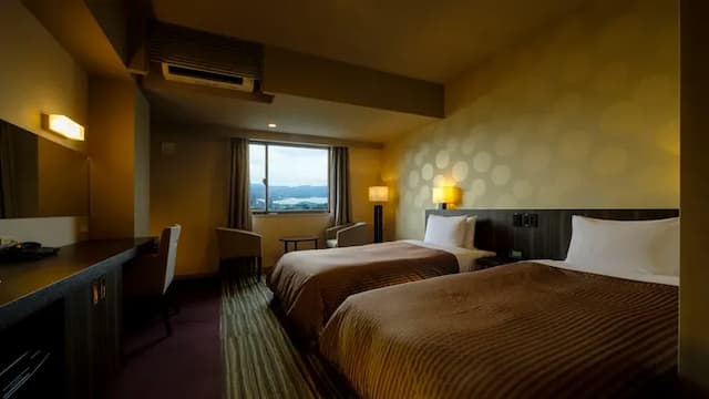 稲佐山観光ホテル-本館 ハーバービューツインルーム-2