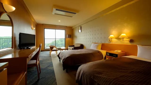 稲佐山観光ホテル-曙館ツインルーム-1