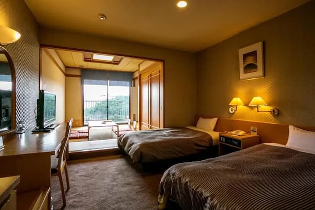 稲佐山観光ホテル-曙館 和洋室-1