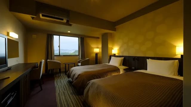 稲佐山観光ホテル-本館ツインルーム-9