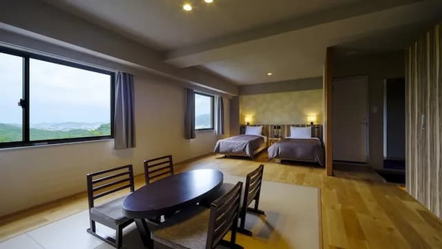 稲佐山観光ホテル-本館和洋室-9