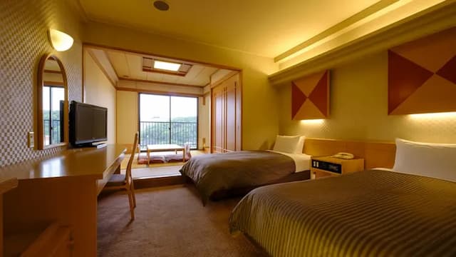 稲佐山観光ホテル-曙館 和洋室-9