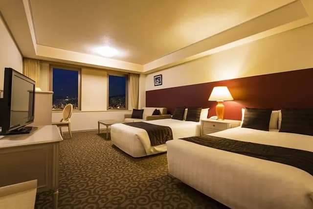 ルークプラザホテル-プレミアムツイン ハーバービュー-7