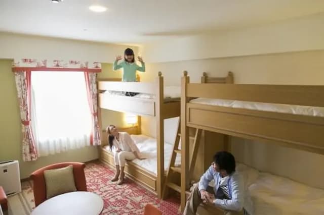 豪斯登堡日航飯店｜豪斯登堡步行5分/JR豪斯登堡站步行10分-派對四人房【不挑房】-1