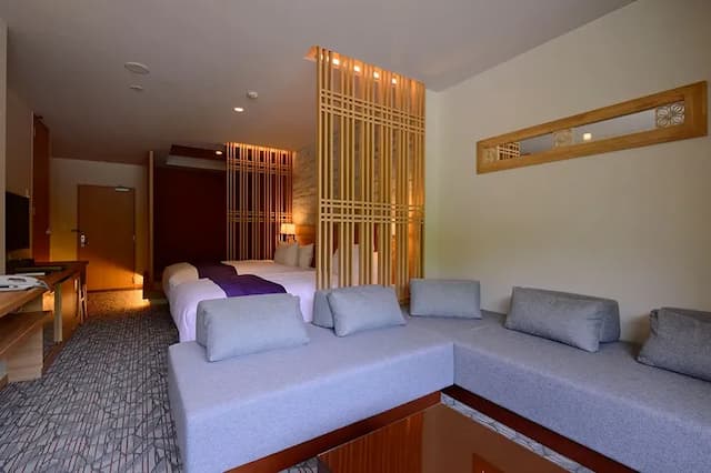 Unzen Onsen Kyushu Hotel-Universal design twin (3rd floor with semi-open-air bath + terrace) [Premium] [Japanese-western room] [Non-smoking]-2