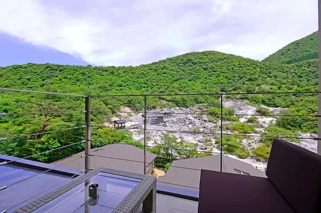 Unzen Onsen Kyushu Hotel-Universal design twin (3rd floor with semi-open-air bath + terrace) [Premium] [Japanese-western room] [Non-smoking]-7
