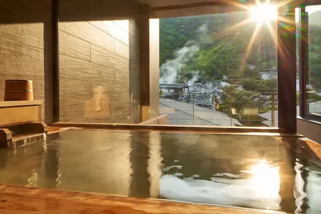 Unzen Onsen Kyushu Hotel-Universal design twin (3rd floor with semi-open-air bath + terrace) [Premium] [Japanese-western room] [Non-smoking]-6