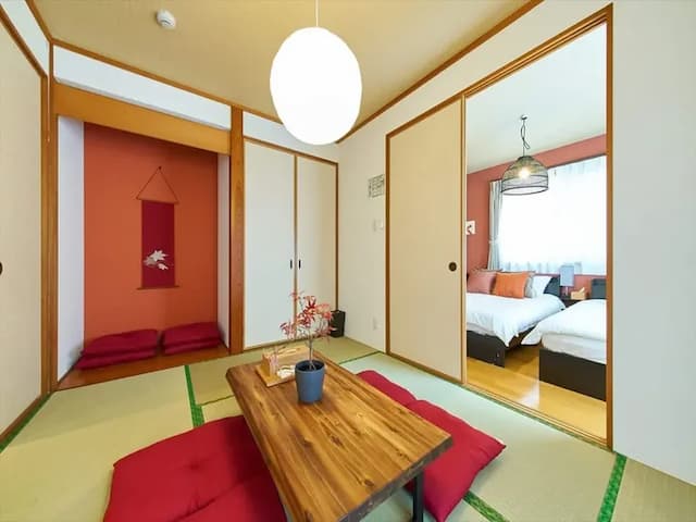 距羽田机场3公里，直达仅6分钟，离最近车站步行4分钟全新日式别墅1F-1F｜4-7人入住-5