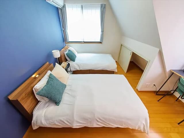 eda AirportJapanese-style villa/3km from Han(6min)/The nearest station 4min walk2F＆3F-2F&3F｜4-10 people occupancy-2