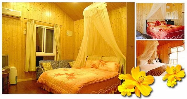 鳳凰宿甲蟲生態民宿-二人蜜月獨棟小木屋-4